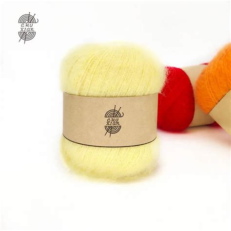 50g Ball Free Shipping Angola Mohair Cashmere Wool Yarn Skein For