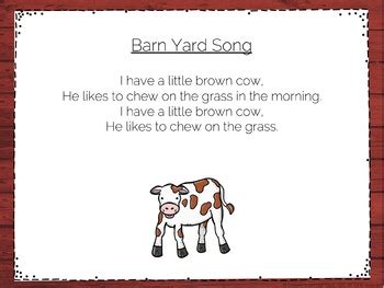 Farm Songs for Little Ones by SingToKids | TPT