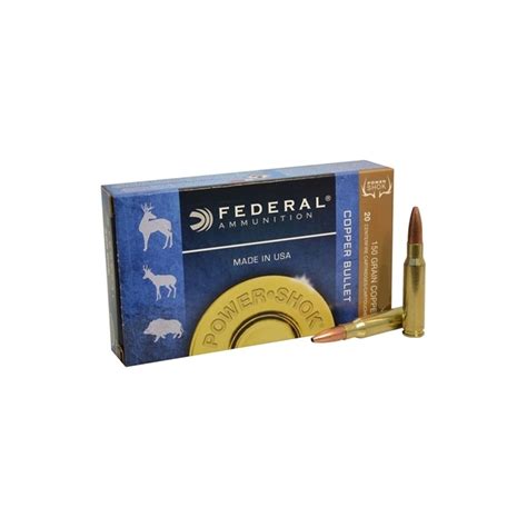 Federal Power Shok 300 Aac Blackout Ammo 150 Gr Copper Hplf Ammo Deals