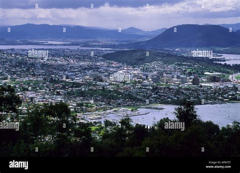 City of Hobart Tasmania Stock Photo - Alamy