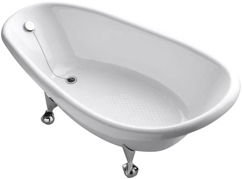 Kohler K 100 Birthday Bath 72 Cast Iron Clawfoot Soaking Bath Tub