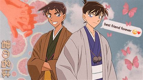 Heiji Hattori And Shinichi Kudo Heiji Hattori Detective Conan Conan