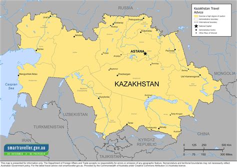Kazakhstan Travel Advice & Safety | Smartraveller