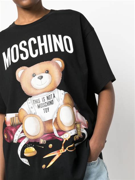 Moschino Oversized Teddy Bear Print T Shirt Farfetch