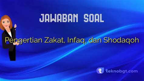 Pengertian Zakat Infaq Dan Shodaqoh