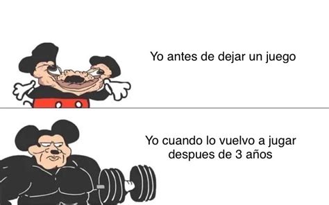 Mickey Mouse Template Meme Subido Por Jijijija0429 Memedroid