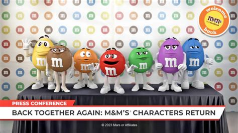 Mandm’s Spokescandies Are ‘back For Good’ Following Maya Rudolph’s Super Bowl Ad