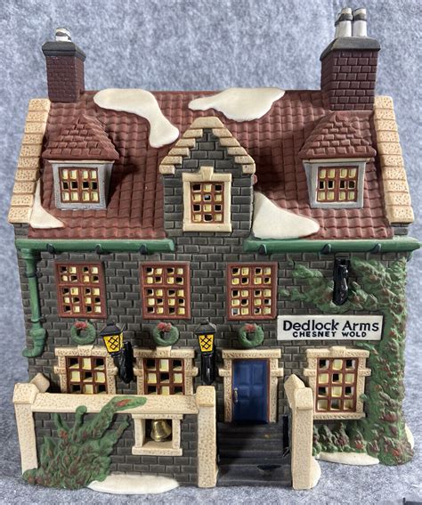 Dept 56 Dedlock Arms Dickens Village Series 3rd Edition Heritage Village 1994 Ebay