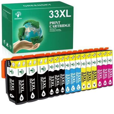 Greensky Pack Cartouche Epson Xp Xp Xp Xp Xp Xp