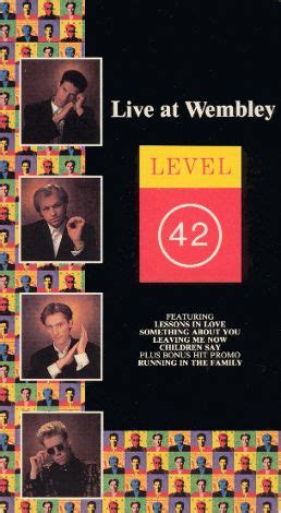 Level 42 Live At Wembley 1989 Stuart Orme Synopsis