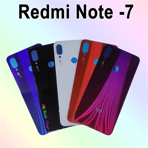 Backsheel For Redmi Note 7 & Note 7 Pro - Replacement Back Battery