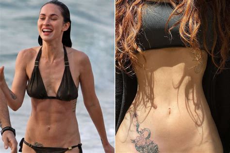 See All Of Megan Fox S Tattoos Including The One S She S Gotten Rid Of