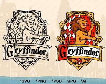 Detail Gryffindor Logo Vector Koleksi Nomer 20