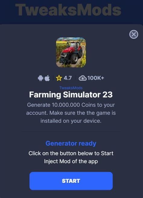 Farming Simulator 23 Mod 10m Coins Ios And Android 2023 By Farming