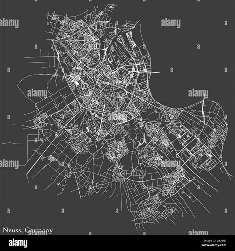 Neuss map Black and White Stock Photos & Images - Alamy