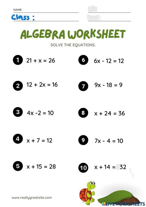 Free algebra for 6th grade worksheet, Download Free algebra for 6th grade worksheet png images ...