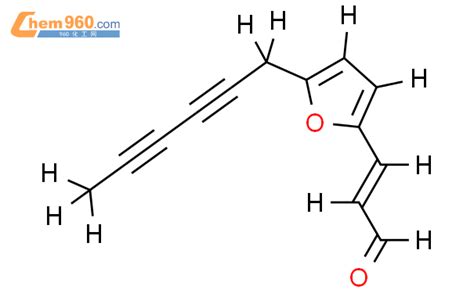 3311 32 8 trans 3 5 Delta2 4 Hexadiinyl furyl 2 acrolein化学式结构式分子式