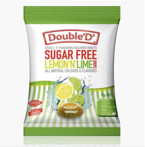 Double D Sugar Free Lemon Lime Drops 70g Lazada