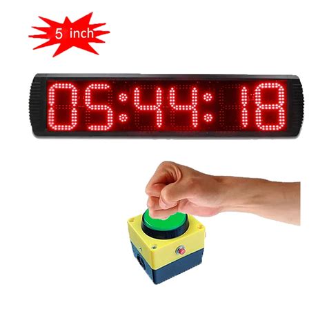 Electronic Sports Stopwatch With Countdown Digital Timer Marathon Race