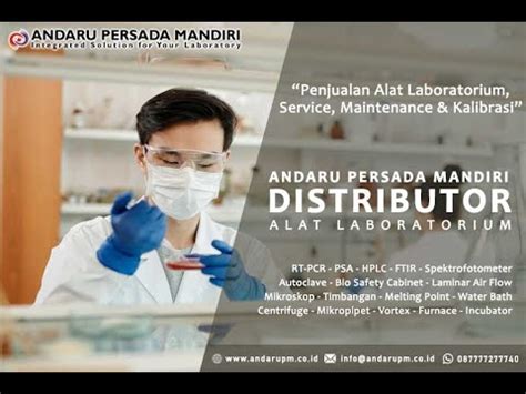 Jual Alat Laboratorium Distributor Alat Laboratorium PT Andaru