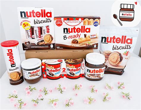 Nutella Snack Box Nutella Treats Box Nutella Snacks Etsy Australia