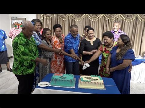 Fijian Minister For Education Officiates At The Lelean Memorial School