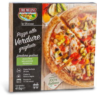 Pizza Alle Verdure Grigliate Surgelata Tre Mulini Eurospin Spesa Online