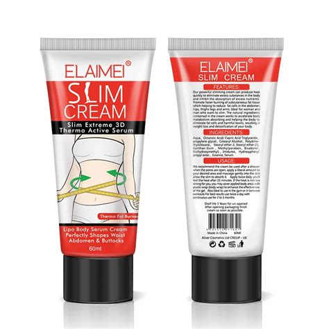 Elaimei Body Care Slimming Cellulite Cream Firming Sweat Hot Cream