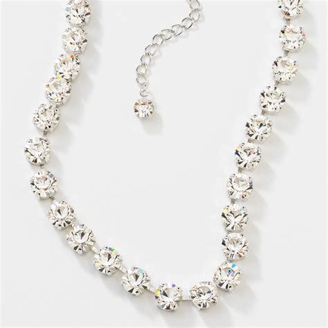 Touchstone Crystal By Swarovski Crystal Glitz Necklace Item 1144n