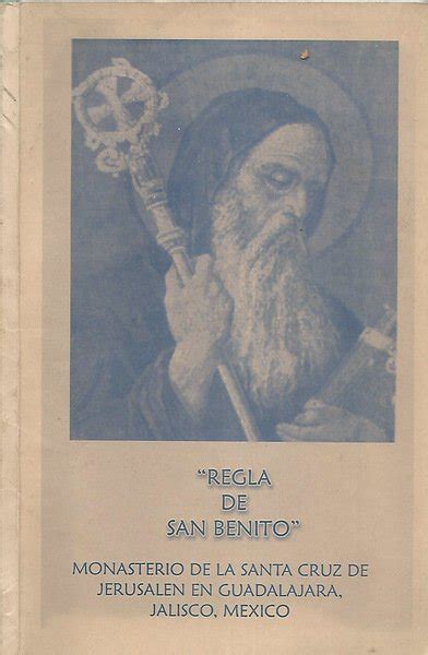 Regla De San Benito Libro