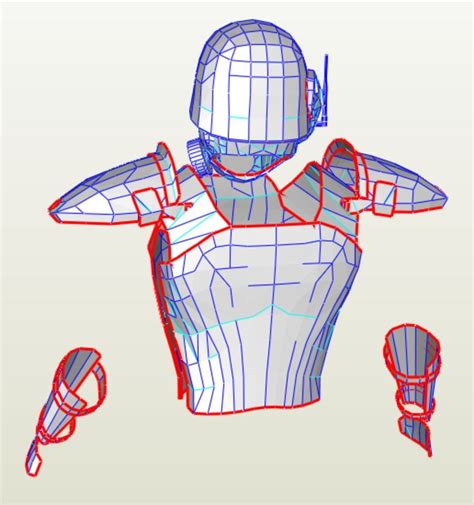 Patterns For Building From Eva Foam Ncr Veteran Ranger Armor Make Your