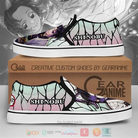 Hot Shinobu Kocho Demon Slayer Anime Slip On Sneaker Boxbox Branding Luxury T Shirts Online In Usa