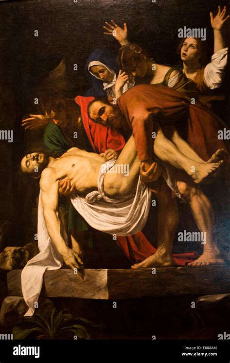 The Entombment Of Christ Caravaggio Pinacoteca Vaticana Vatican