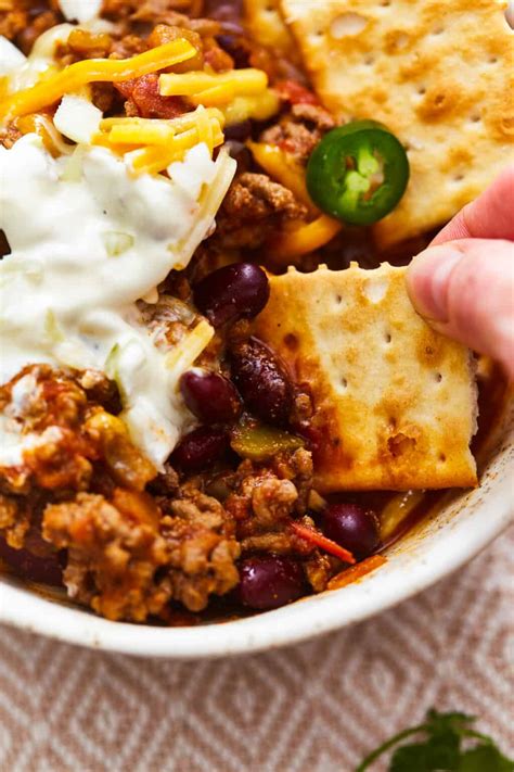 Easy Chili Recipe 6 Ingredients The Cookie Rookie® {video}