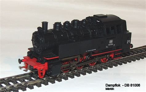 Märklin 36321 Dampflok BR 81 006 der DB mit Digital Decoder Neu ohne OVP