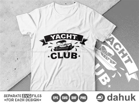 Yacht Club SVG Graphic By Dahukdesign Creative Fabrica