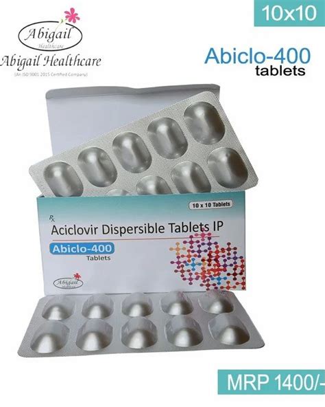 Mg Aciclovir Dispersible Tablet At Rs Box Sector