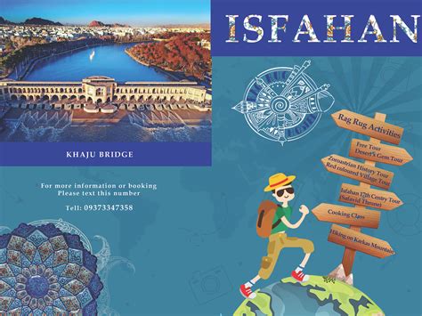 travel brochure design by mina on Dribbble