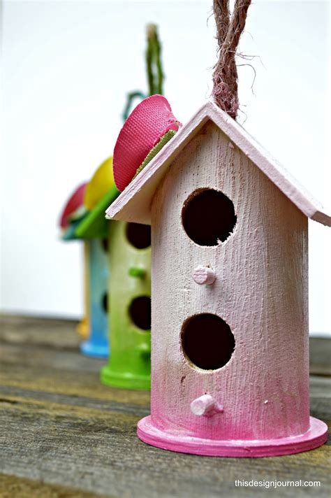 SUMMER CRAFT WITH KIDS :THE BIRD HOUSE - This Design Journal