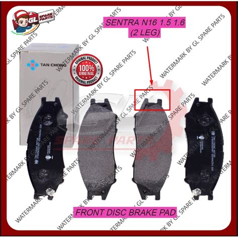 Front Disc Brake Pad Original Tanchong Nissan Sentra N