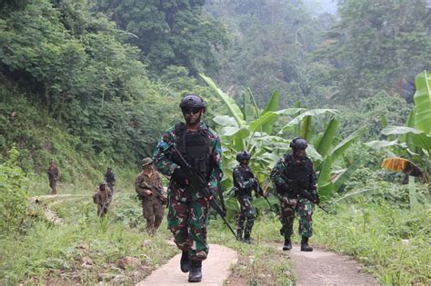 Marinir Tni Al Bersama Usmc Latihan Jungle Warfare Di Latma Carat