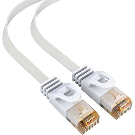 Cat 6 UTP Câble réseau de raccordement LAN Ethernet Patch avec