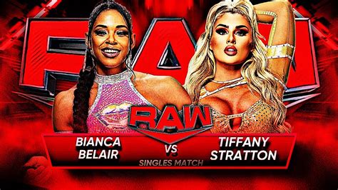 Wwe K Bianca Belair Vs Tiffany Stratton Dream Match Youtube