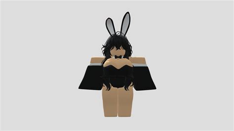 Cute Hot Bunny Girl Roblox R34 Download Free 3d Model By Melvin