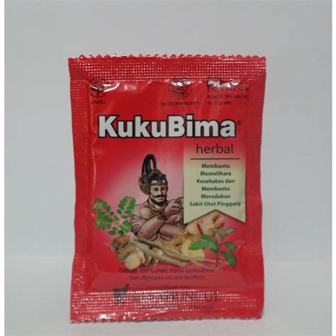 Jual Sidomuncul Jamu Kukubima Kuku Bima Isi Sachet Shopee