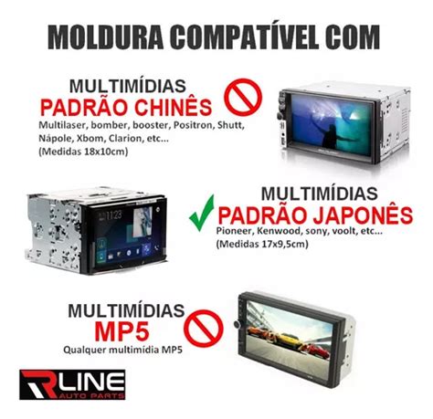 Moldura Painel Din Radio Toca Cd Toyota Etios Corolla Gli Venda Em