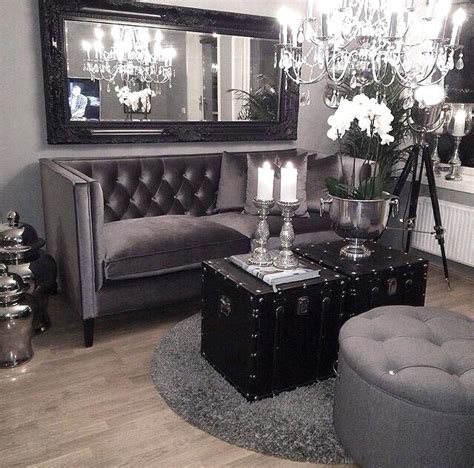 Black White Grey Living Room Design – Keep it Relax