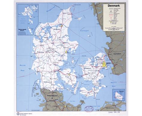 Map Of Denmark And Germany - Maps For You