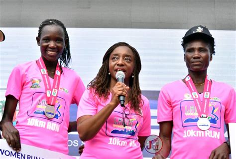 When Mrs Sanwo Olu Joined Athletes On Road Race At Lagos Women Run