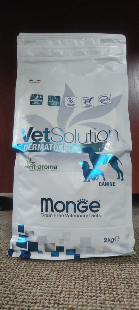 Корм Monge VetSolution Dermatosis Dog - купить с доставкой по выгодным ...